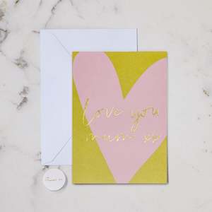 For Mum Cards: LOVE YOU MUM GREETING CARD
