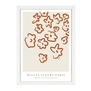 Floral: FLEURS PRINT RUST