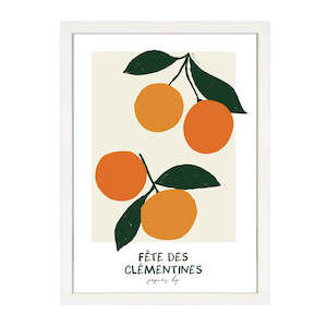 CLEMENTINES PRINT