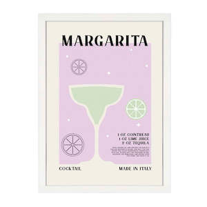 MARGARITA RETRO PRINT