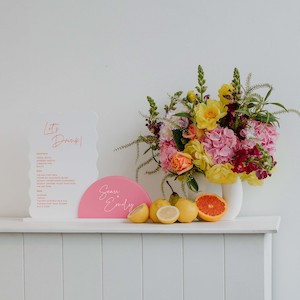 Bridal Shower: 'FOREVER' BAR SIGN