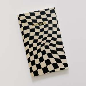 Notebooks: The Checklist Notebook- Black & Cream