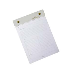 Notebooks: Curved Daily Notes Nude