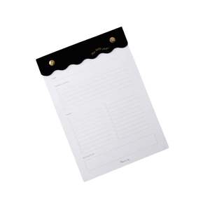 Notebooks: Curved Daily Notes Black
