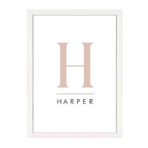 Kids Custom: CUSTOM LETTER PRINT