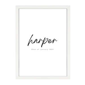 Kids Custom: CUSTOM CHILDS NAME PRINT