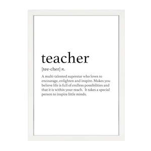 TEACHER PRINT