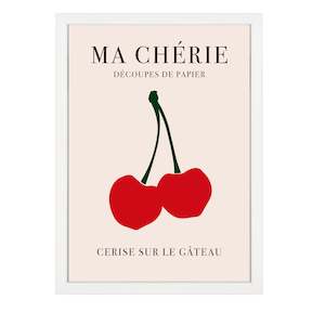 Kitchen: CHERRY CUTOUT PRINT