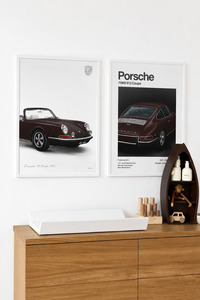Gallery Walls: The Porsche Pair