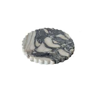 Gifts For Her: Elle Tray Petal  Edge Calcutta Marble