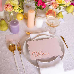 Place Settings: 'SOULMATE' MENU