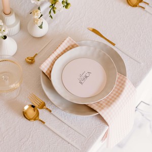 'SMITTEN' MENU & PLACE NAME SET