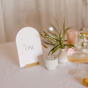 'SMITTEN' TABLE NUMBER