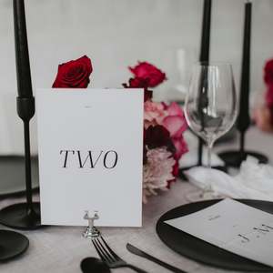 Table Numbers: MAGGIE TABLE NUMBER