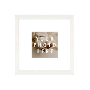 Framed Photos: SQUARE CUSTOM PERSONAL PHOTO WITH WIDE BORDER