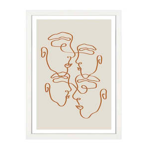 Silhouettes: IMPERFECTLY IMPERFECT NATURAL PRINT