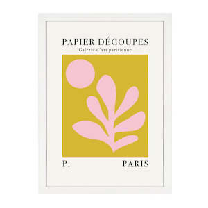 Artsy: PAPIER DECOUPES PRINT MUSTARD