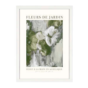 Artsy: FLEURS DE JARDIN PRINT KHAKI