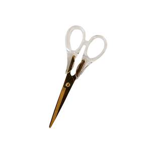 Acrylic Gold Scissors