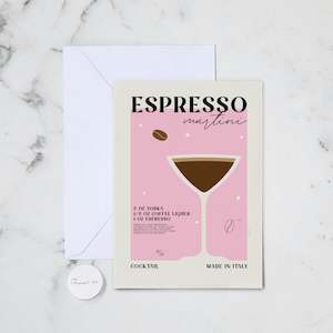 Happy Birthday: ESPRESSO MARTINI