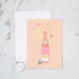 Happy Birthday: YES WAY ROSE GREETING CARD