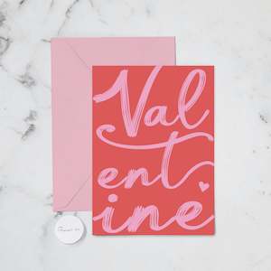 VAL-ENT-INE CARD