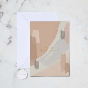 MAGNIFICENT GREETING CARD
