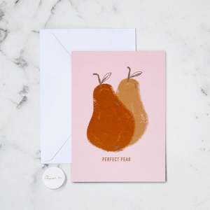 Love Cards: PERFECT PEAR GREETING CARD