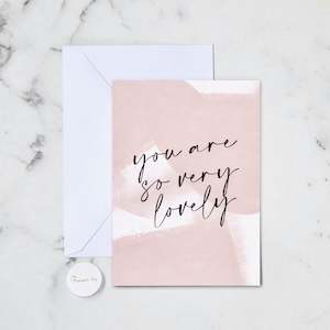 Love Cards: LOVELY GREETING CARD