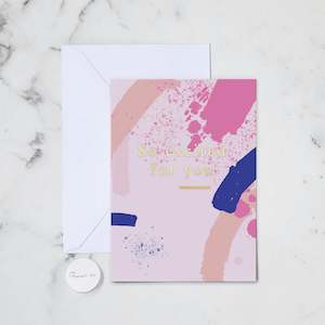 SO EXCITED FOR YOU GREETING CARD