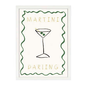 Kitchen: MARTINI DARLING PRINT