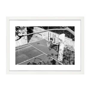 Photography: BASKETBALL HOOP PRINT