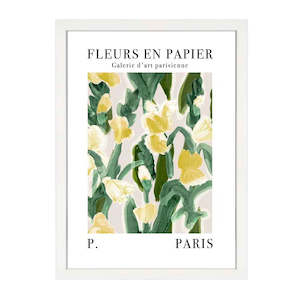 FLEURS EN PAPIER PRINT