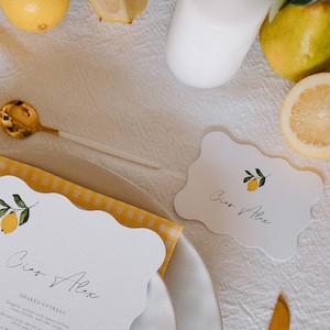 Bridal Shower: 'CITRUS' PLACE NAME