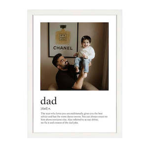 Family Custom: CUSTOM DAD DEFINITION PRINT