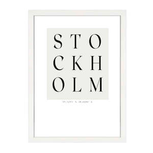 Family Custom: CUSTOM PLACE NAME PRINT