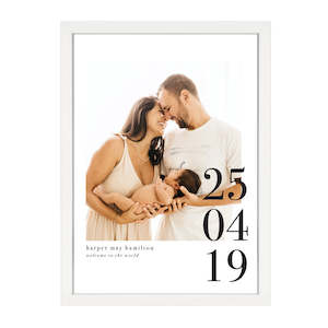 Kids Custom: CUSTOM WELCOME TO THE WORLD PRINT