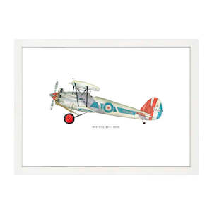 BRISTOL BULLDOG AEROPLANE PRINT