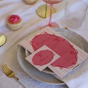 Digital Place Names And Menus: 'MON AMOUR' DOWNLOADABLE MENU