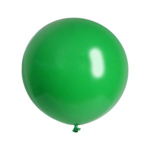 60cm Latex Plain Printed: 24"/60cm Round Standard GREEN Tuftex Plain Latex #02404- Pack of 5
