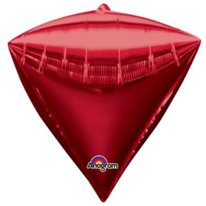 17" DIAMONDZ Red #28344- Packaged each