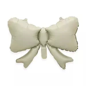 Foil Starbursts: 51cm x 41cm - Mini Foil Bow CREAMY WHITE  BBQBOWWH