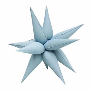 68cm - Starburst Foil Balloons MATTE BLUE 68cm BBQSTBMBL