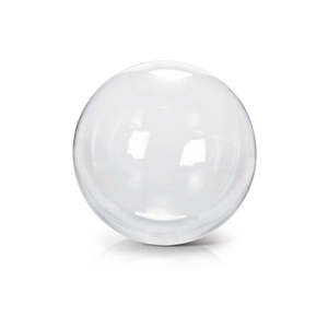 Bobo Balloons: BOBO Crystal Ball Clear 18"/45cm Balloons #215118 - Each