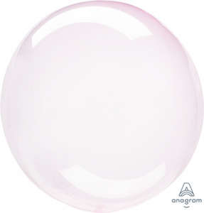 Petite Crystal CLEARZ Light Pink 12"/30cm Balloons #A82987 - Each