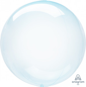 Crystal CLEARZ Light Blue 20"/50cm Balloons #A82847 - Each