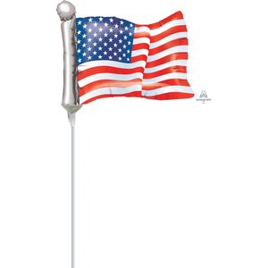 14" Foil BIRTHDAY Shooting Star White #25118