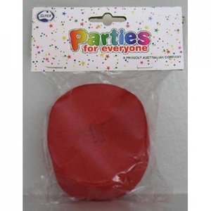 Confetti Scatters: AP STREAMER Crepe 30m RED #AP530081
