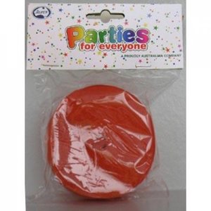Confetti Scatters: AP STREAMER Crepe 30m ORANGE #AP530065