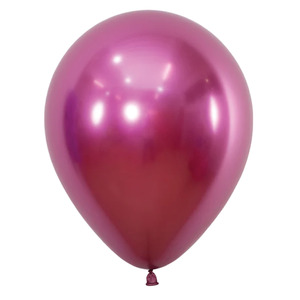 30cm Latex: 30cm / 12" Round Reflex FUCHSIA Sempertex Plain Latex #5050912 - Pack of 50